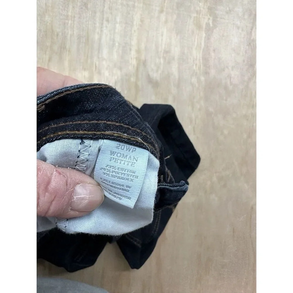 Womens Blue Jeans Charter Club Size 20W Petite Classic Straight Plus Sz - Picture 3 of 5